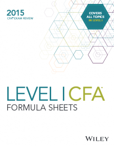 CFA Level 1 Study Guide (Formula Sheet)