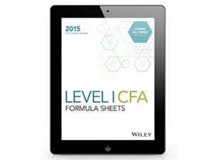 CFA Level 1 Study Guide (Formula Sheet)
